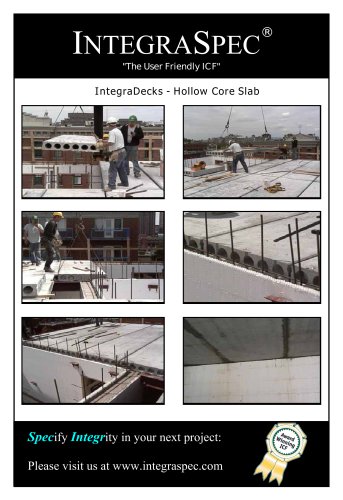 IntegraDecks - Hollow Core Slab