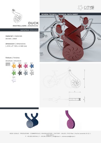 DUCK BIKERACKS