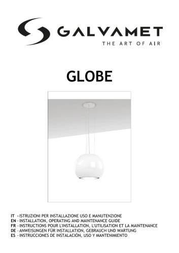 INSTRUCTIONS GLOBE