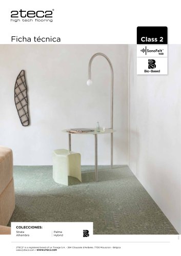 Ficha técnica 19 dB Bio-based