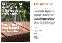 Bamboo X-treme - Tarima de Exterior - 2