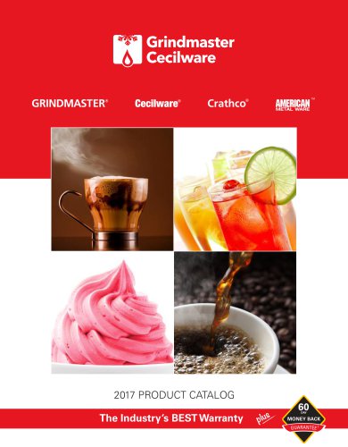 Grindmaster-Cecilware Catalog 2017