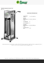 MANUAL SAUSAGE FILLERS LT7VE