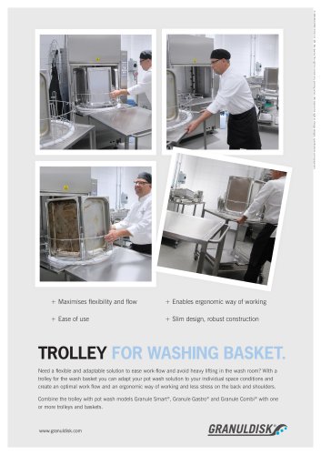 TROLLEY FOR WASHING BASKET