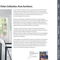 The Pure furniture brochure