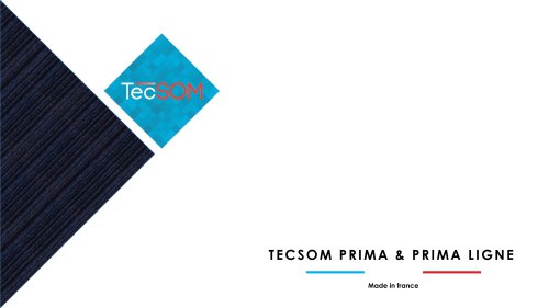 TECSOM PRIMA & PRIMA LIGNE