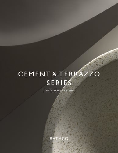 Cement & Terrazo Series - Natural Series by Bathco