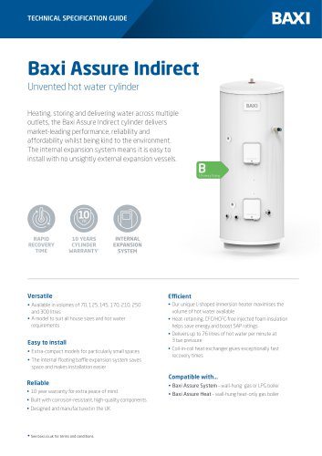 Baxi Assure Indirect