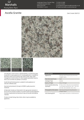 Ascella_Granite_datasheet