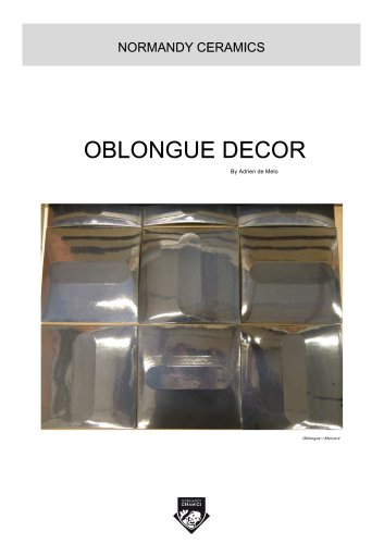 NORMANDY CERAMICS - OBLONGUE