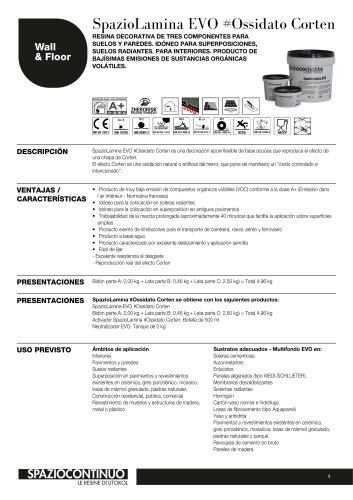 SpazioLamina EVO CORTEN