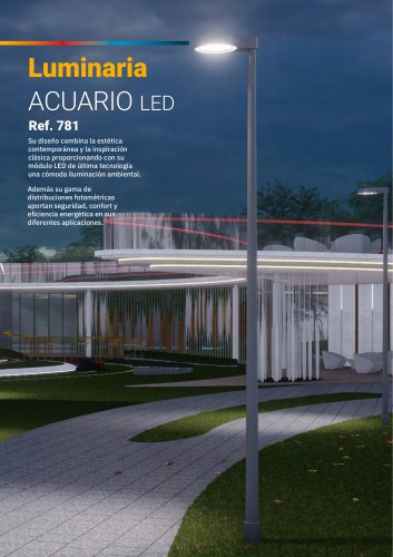 Luminaria ACUARIO Ref. 781