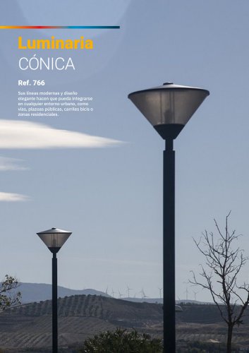 Luminaria CÓNICA Ref. 766