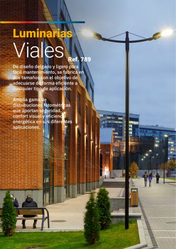 Luminaria VIAL LED Ref. 789
