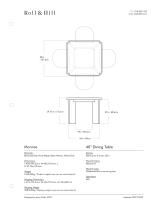 Monroe Dinning Table
