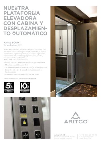 Aritco 9000 - Datasheet in Spanish