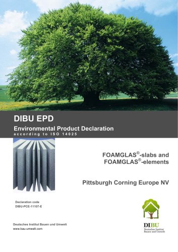 EPD: Environmental Product Declaration