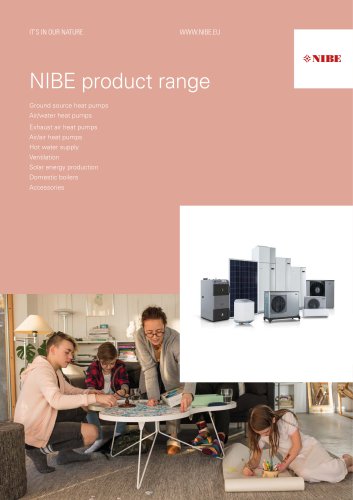 NIBE product range