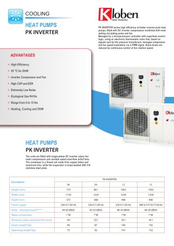 HEAT PUMPS PK INVERTER