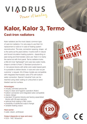 Kalor, Kalor 3, Termo