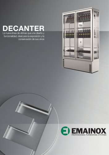 DECANTER - Vitrinas vinos