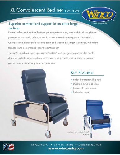 5291 - Convalescent Recliner