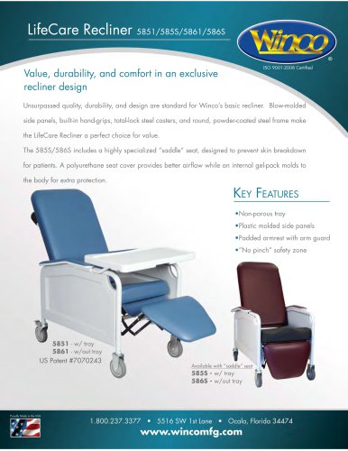 5861 - Lifecare Recliner