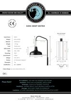 Bistro Lamp, black