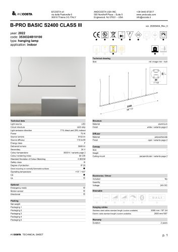 B-PRO BASIC S2400 CLASS III