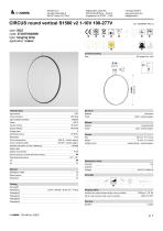 CIRCUS round vertical S1500 v2 1-10V 100-277V