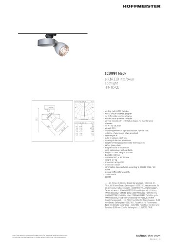 spotlight elli.bi 110 fix.fokus HIT-TC-CE 20 W