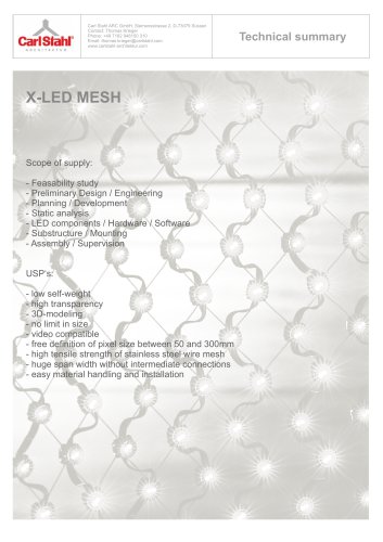 X-LED MESH