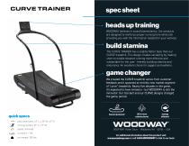 CURVE TRAINER spec sheet