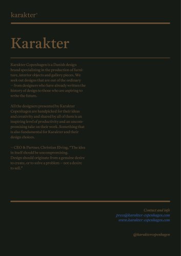 Karakter Brand Info