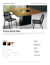 Fitzroy Dining Table