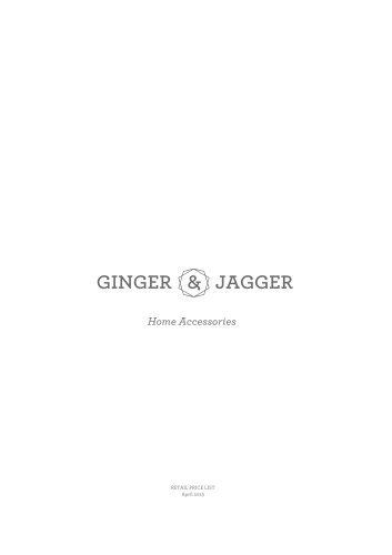 Ginger&Jagger_Home_Acessories_RetailPriceList_April_2023