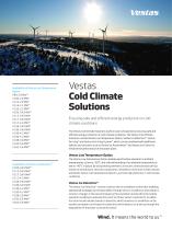 Vestas Cold Climate Solutions