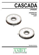 Fountain LED Light CASCADA LPR/LPS36240