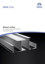 Advance sections CE marked structural sections Eurocode version