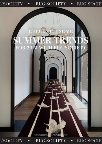 Press Release Rug'Society: Summer Trends 2023