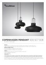 COPENHAGEN PENDANT