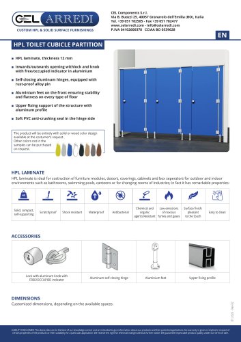 Bathroom module – aluminium accessories