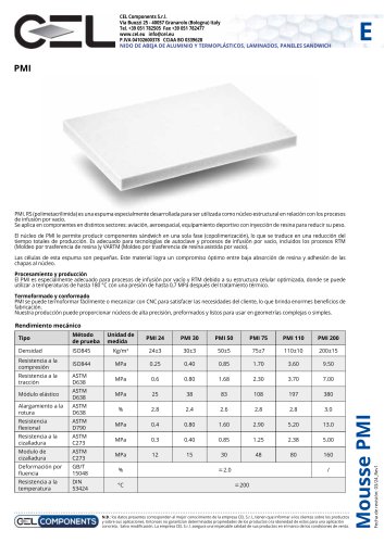 Espuma PMI