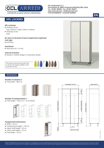 Flat-top locker