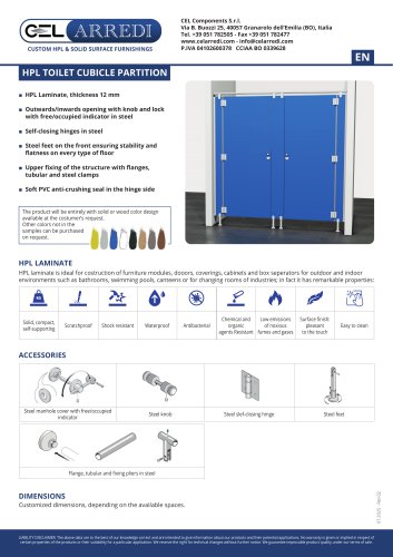 Tubular bathroom module – steel accessories