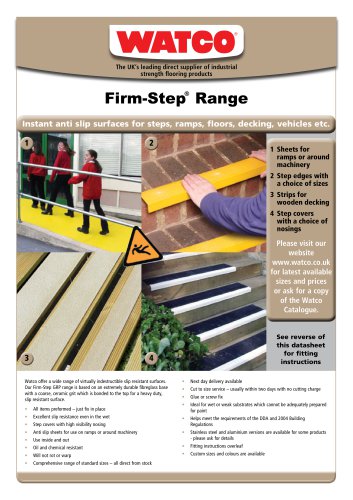 Firm-Step®  Range