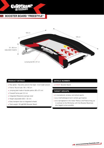 BOOSTER BOARD "FREESTYLE"