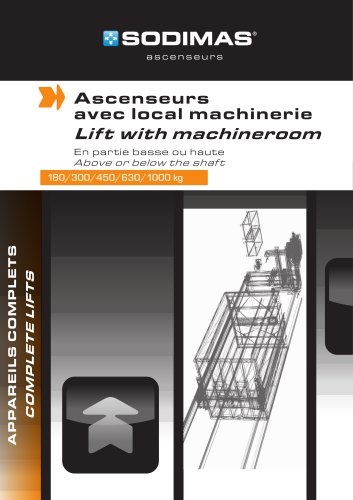 lift with machine room - implant