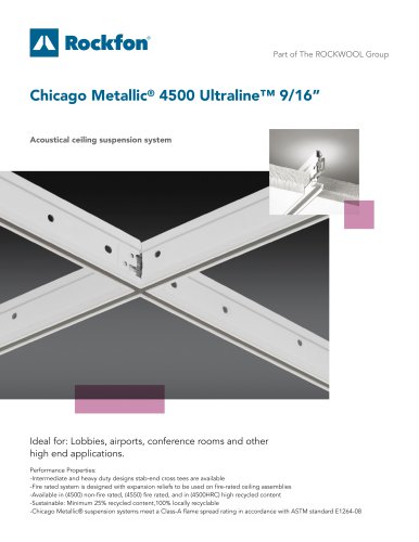 Chicago Metallic® 4500 Ultraline™ 9/16”