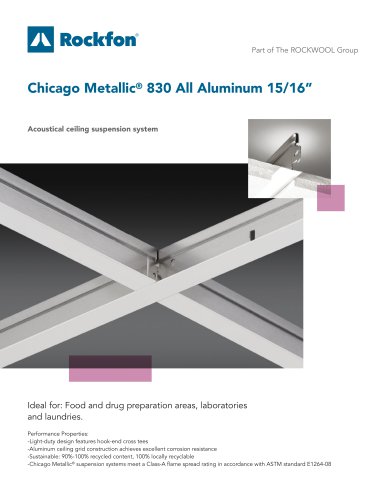 Chicago Metallic® 830 All Aluminum 15/16”